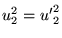 $u^2_2 = {u'}^2_2$