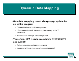 Slide: DYNAMIC data mapping